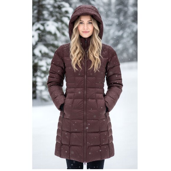 THE NORTH FACE Metropolis' Parka, Burgundy, Women's Size X-Small - Picture 1 of 6